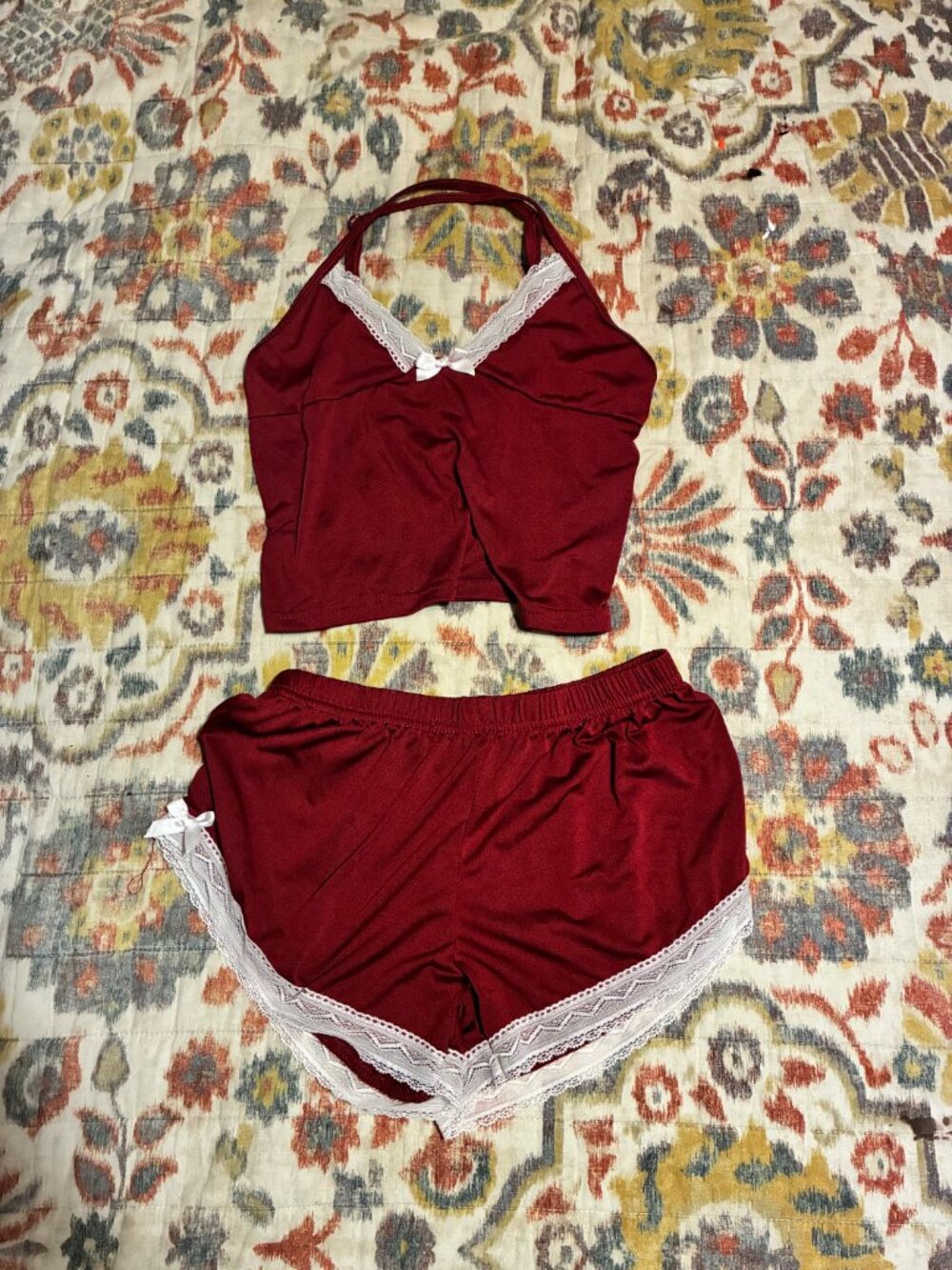 Maroon-Burgundy Lounge Set - SMALL